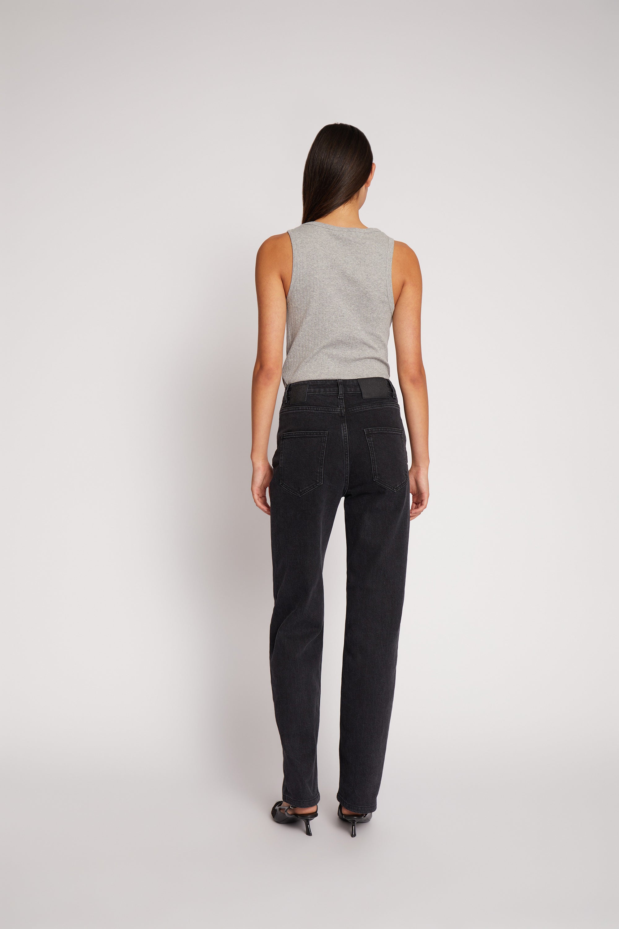 Tezza Logo tank top - grå